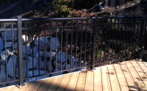 Vancouver steel deck railing