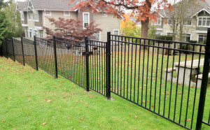 Surrey Metal Fence Installation