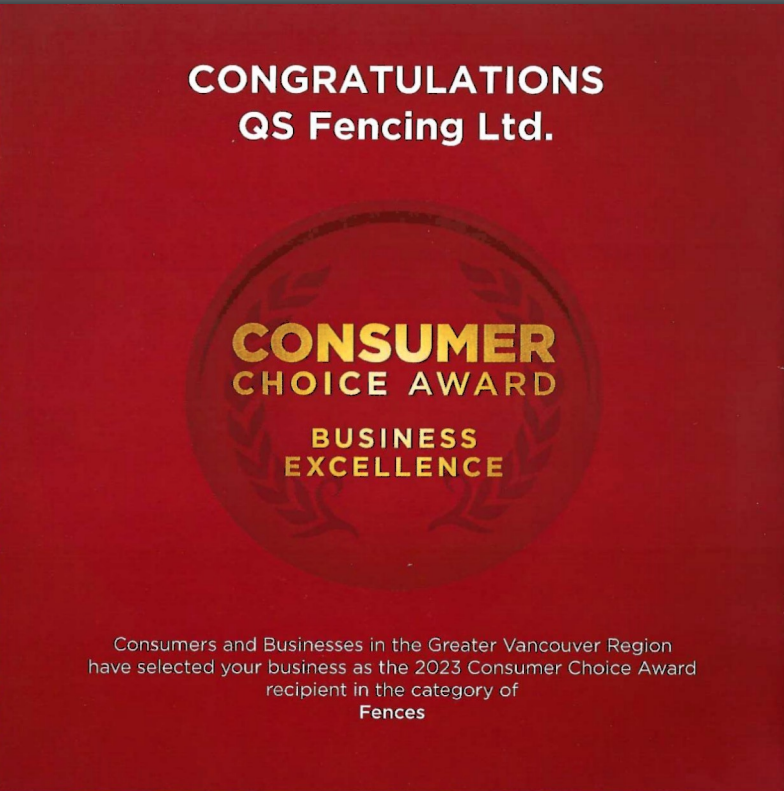 QSF 2023 consumer choice award